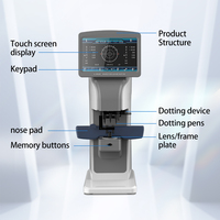 Best Selling Eye Test AL-1200 Digital Lens Meter Auto Lensmeter Optical Instruments