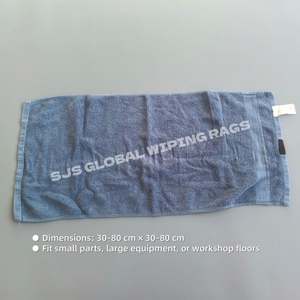 Trapos de Limpieza Absorbentes de Agua, Materiales Seguros, Trapos de Algodón de Colores para Limpieza por Kilo - Product Image 3