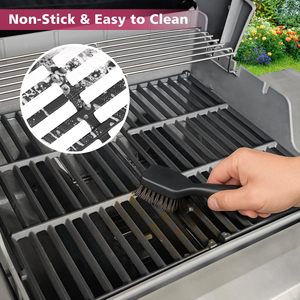 Barres aromatisantes en fonte Senershuo de 15,3'' et 17,5'', grilles de cuisson, pièces de rechange pour barbecue <span class=keywords><strong>à</strong></span> <span class=keywords><strong>gaz</strong></span> <span class=keywords><strong>Weber</strong></span> Spirit I II série 200 - Product Image 6