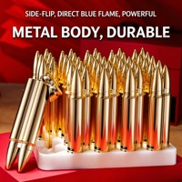 Briquet torche jet jetable personnalisé, flamme orange coupe-vent, en métal, motif panda, vente en gros, OEM, pour cigarettes