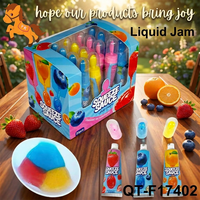 Bonbons liquides à presser en forme de crâne d'Halloween – Saveur de fruits personnalisée, multicolores, certifiés Halal, amusants pour le jeu de la citrouille, gommes YK