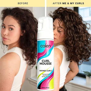 Mousse per <span class=keywords><strong>Capelli</strong></span> a Marchio Privato, Schiuma Modellante a Tenuta Forte per <span class=keywords><strong>Capelli</strong></span> Ricci e Crespi, per Extension, Mousse Volumizzante Professionale - Product Image 4
