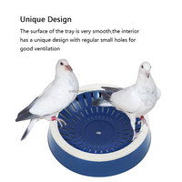 Yyc personnalisé Pigeon Nid En Plastique Bols De Nidification D'oiseaux Cailles Élevage Nid À Éclosion