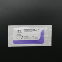 Fil de suture chirurgical 910, médical, jetable, absorbable, polyglactine PGA, sutures vétérinaires
