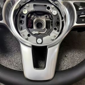 Expédition rapide Volant en cuir de haute qualité pour <span class=keywords><strong>Mercedes</strong></span> Benz Classe G ML G350 G500 2010-2016 AMG - Product Image 4