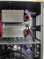 Amplificateur de puissance personnalisé de 850 watts 2, système de son stéréo de haute qualité avec coque métallique d'impédance de 4ohm et 8ohm, vente en gros