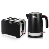 Bouilloire électrique en acier inoxydable de style rétro RAF avec thermos et grille-pain – Ensemble d'appareils électroménagers