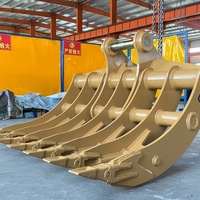 Promotion : Ripper à dent unique mécanique personnalisé à forte inclinaison pour la décompactation des racines en usine, compatible avec les godets à racines