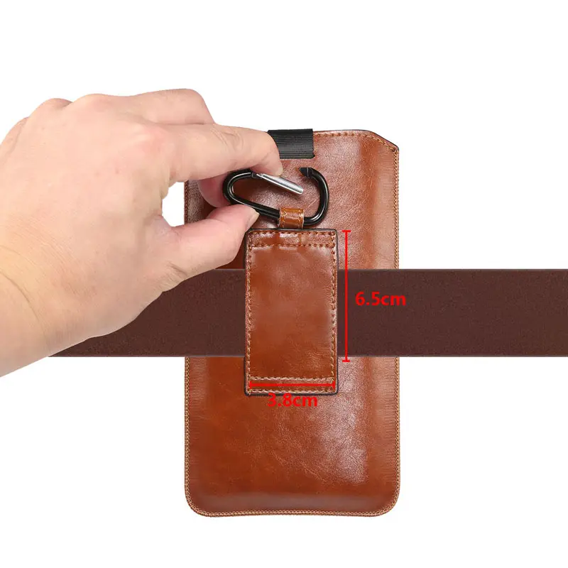 Neues Design Ledertasche Brieftasche für iPhone für Samsung Robuste Brieftasche für Telefon