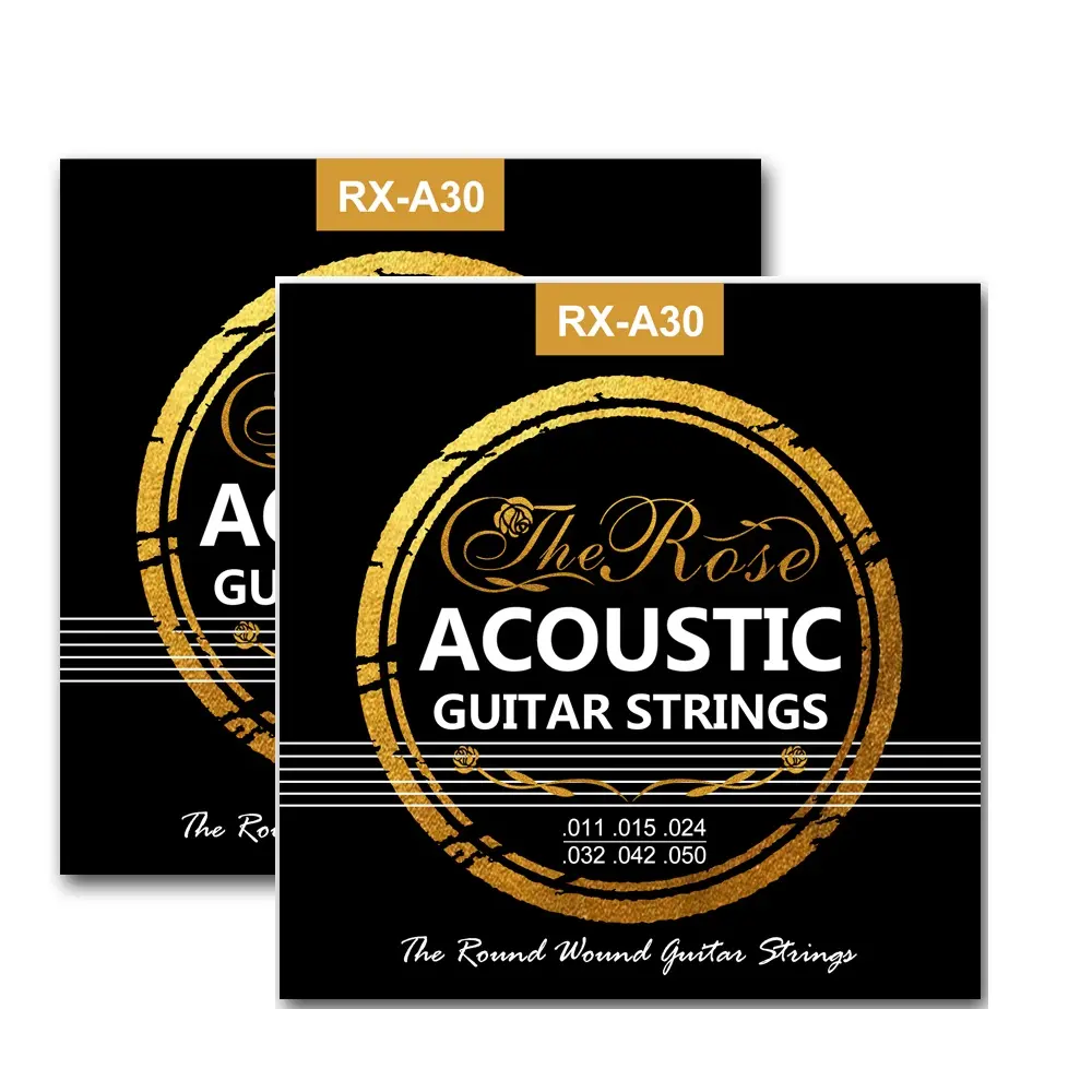 Musical instruments folk acoustic guitar strings set steel