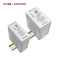 Nouveau 2024 Driver de gradation Triac 010v Alimentation électrique Ac Dc 12v 24v 60w 96w 100w Transformateur LED Rail DIN Driver LED pour LED