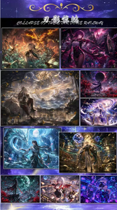 Vente <span class=keywords><strong>en</strong></span> gros de <span class=keywords><strong>80</strong></span> pièces par carton, impression artistique Honkai <span class=keywords><strong>Star</strong></span> Rail, décoration murale pour diffusion <span class=keywords><strong>en</strong></span> direct sur TikTok, prête à être expédiée - Product Image 4