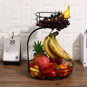Panier de vidange de fruits Offre Spéciale en 2023 panier de fruits à <span class=keywords><strong>2</strong></span> niveaux - Product Image 2