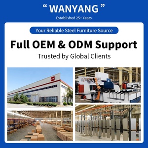 عالية الجودة المعادن خزائن تدق أسفل هيكل رخيصة 2 الباب الصلب تخزين ملف دولاب - Product Image 5