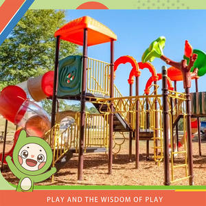 Tobogan commercial tout en plastique <span class=keywords><strong>pour</strong></span> enfants Équipement d'amusement extérieur Jardin d'enfants <span class=keywords><strong>Toboggan</strong></span> <span class=keywords><strong>pour</strong></span> aire de jeux - Product Image 3
