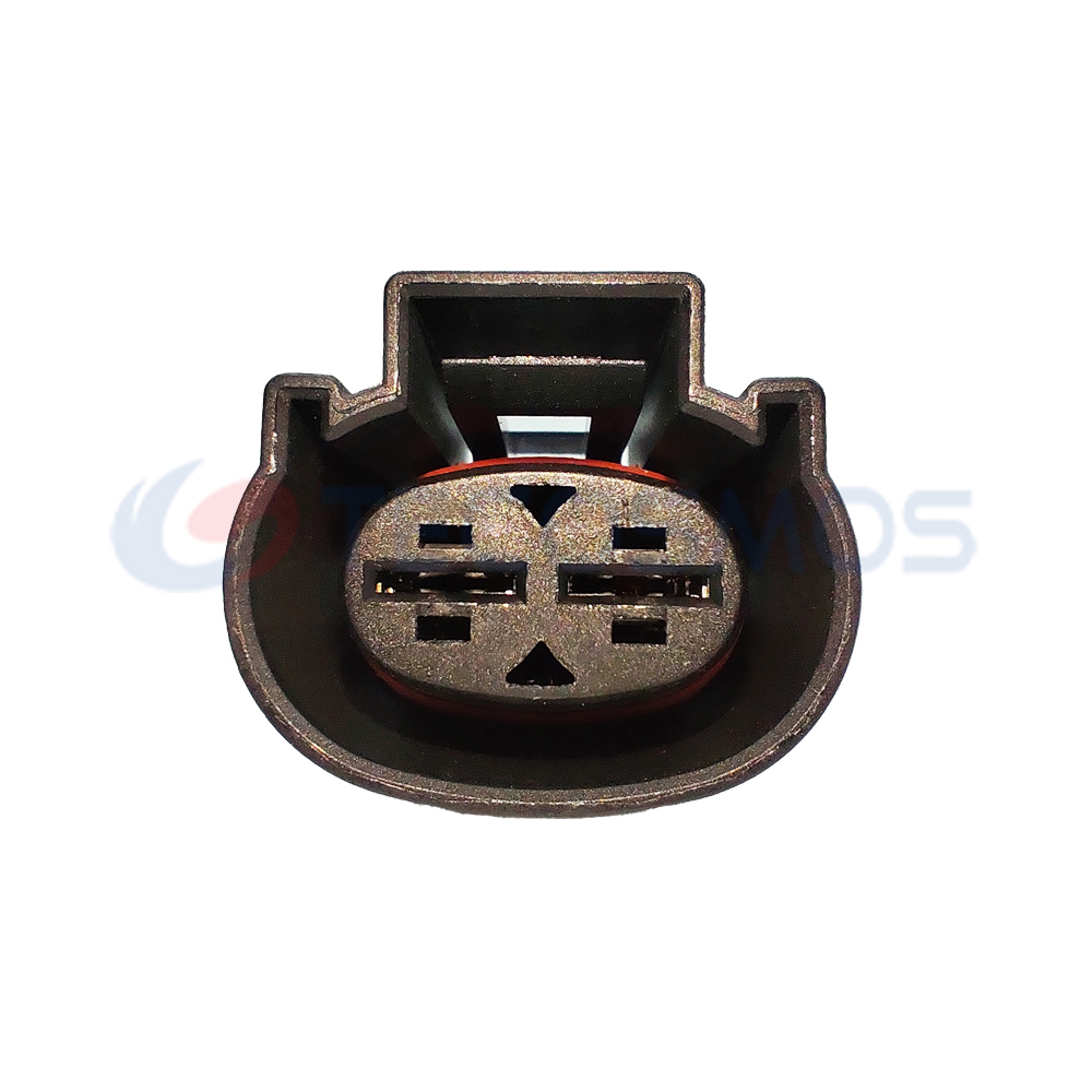 Automotive Electronic Fan Resistor Plug Harness Connector Waterproof Shell for Modern 2-pin Female CT2-0357M