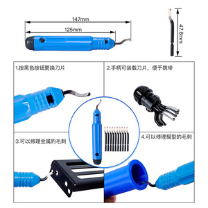 KINGROON 3D Printer Cleaning <b>Tools</b> Kit With <b>Engraving</b> Knives Files Trimming Set For Model Sanding And Detailing - Product Image 4