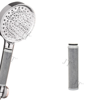 Filtre de pomme de douche, cartouche de remplacement pour filtre de douche pour eau dure, élimine le chlore, réduit les démangeaisons et la peau sèche