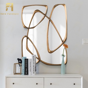 Table <span class=keywords><strong>console</strong></span> de <span class=keywords><strong>chambre</strong></span> à <span class=keywords><strong>coucher</strong></span> de salon portable pour la maison et l'hôtel avec miroir de conception artistique miroir de sol décoratif à côté - Product Image 4