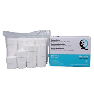 50 قطعة من أسطوانات قطن الأسنان-100% قطعة من القطن الملفوف على شكل حرف من أجل الفم والأنف-غير معقم - Product Image 6