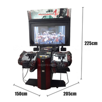 Machine de jeu vidéo simulateur de tir à la carabine House of Dead 4 à monnayeur, très populaire, avec support anglais, à vendre