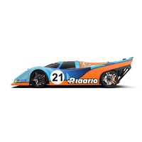 Voiture RC Rlaarlo AK-917 en fibre de carbone 1/10, moteur brushless 120A, 4 roues motrices, véhicule de course sur route à grande vitesse, télécommande électrique RTR