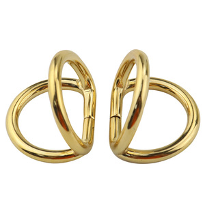 Double D Ring Buckles 20x19mm Gold Stainless Steel For Bags And Shoes High Quality DIY Bag Accessories - Product Image 4