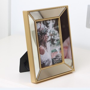 Khung hiển thị vàng 6 inch khung ảnh hôn nhân khung ảnh hiện đại - Product Image 1