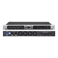 Amplificateur de puissance professionnel FHB W4250 4 canaux 250W, sortie en pont stéréo, montage en rack 1U
