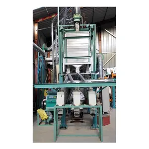 5tpd wheat flour mill with steel structure