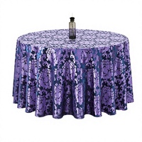 Tissu de table Jacquard en polyester tissé direct d'usine pour la maison, hôtel, grand tissu de couverture de chaise de banquet, style de restaurant chinois