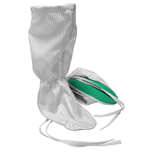 Zapatos de Laboratorio Antideslizantes y Antipolvo ALLESD, Color Blanco, Cubrezapatos ESD para Cuarto Limpio - Product Image 4