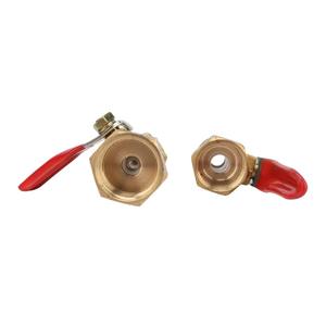 1/4 ''3/8'' 1/2 "Innengewinde Messing Wasser Öl Gas Luft Mini Pass Kugel gewinde ventil - Product Image 5