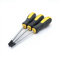 Set Obeng Keamanan Torx Gagang T6 T8 T10 T15 T20 T25 T30 Perbaikan Industri