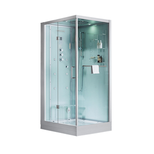 Indoor Steam Room aluminum fram back massage Hydromassage Shower Cabin