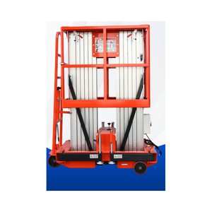 Plateforme élévatrice mobile électrique pour travaux de décoration et construction en intérieur, avec garde-corps intégré – Offre Spéciale - Product Image 4