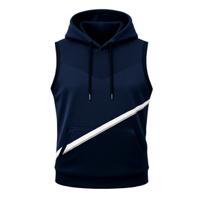 Custom Logo Cotton Men'S Stringer Vest Hooded Gym <b>Sports</b> <b>Tank</b> <b>Tops</b> Workout Sleeveless Muscle Shirt - Product Image 1
