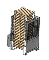 Distributeur automatique de palettes Offres Spéciales Destacker de palettes de magazines Destacker de palettes Destocker Machine