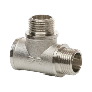 DN8 nam + Nam + Nữ ren 3 cách TEE t Ống lắp 3/4 "BSP ren 304 thép không gỉ - Product Image 1