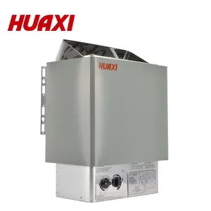 HUAXI riscaldatore per sauna domestica professionale di vendita caldo usa 220V 3-9KW riscaldatore per sauna a secco a controllo interno elettrico