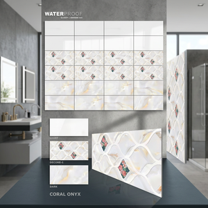 Nouvelle conception de carrelage mural en céramique numérique brillant 3D glacé 300x600mm (12x24 pouces) pour la décoration intérieure de la maison, carrelage extérieur pour mur - Product Image 5
