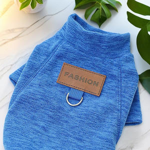 เสื้อยืดลายตัวอักษรแฟชั่นสำหรับแมว  วัสดุโพลีเอสเตอร์อย่างดี  พร้อมห่วงโลหะรูปตัว D  หลากสี  ไซส์ XS-6XL  สำหรับใส่กลางแจ้ง  ตกแต่งด้วยหนัง  ขายดี - Product Image 6