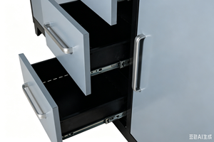 Muebles de Cocina Modernos y Ecológicos de Acero Inoxidable, Armarios de Almacenamiento y Despensas con Aparador para <span class=keywords><strong>Comedor</strong></span> - Product Image 5