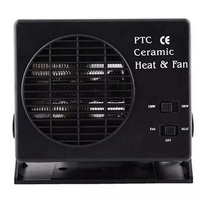 Nouveau générateur d'air chaud pour véhicule KL 12V 300W de haute qualité, noir, avec ventilateur céramique pour voiture, remplacement de chauffage, dégivreur de vitres