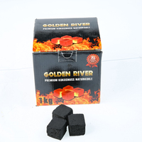 Charbon de Chicha Carré de 26x26x26mm en Gros et Pas Cher, 100% Coque de Noix de Coco