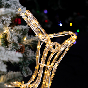 Ornamenti <span class=keywords><strong>di</strong></span> <span class=keywords><strong>natale</strong></span> decorazione luci per esterno 3D acrilico decorazione 2021 nuovi arrivi Regalo <span class=keywords><strong>di</strong></span> <span class=keywords><strong>Natale</strong></span> alce tirare slitte - Product Image 2