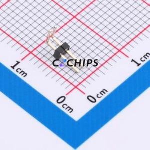 IPCP127M02PB08R Pin Header Bent Lead Through Hole,P=1.27mm Connector 1x2P 1.27mm Pin Header Right Angle Insert - Product Image 1