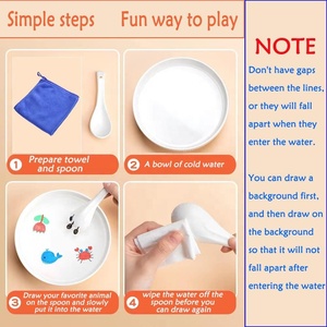 Paquete de bolígrafos de dibujo mágico de 12 colores para niños, bolígrafos mágicos para pintar al agua, crear bolígrafos mágicos de tinta flotante, juego de garabatos, juguetes artísticos - Product Image 4
