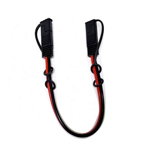 Macon nero rosso SAE 2 Pin spina di scollegamento rapido 12V <span class=keywords><strong>batteria</strong></span> <span class=keywords><strong>batteria</strong></span> per <span class=keywords><strong>auto</strong></span> cavo di prolunga - Product Image 3