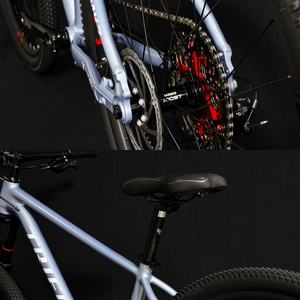 Bicicleta de Montaña para Hombre con Cuadro de Aleación de Aluminio, Frenos de Disco Hidráulicos, Horquilla de Aire, 12 Velocidades, Neumáticos Gruesos de 29 Pulgadas y Amortiguación - Product Image 4